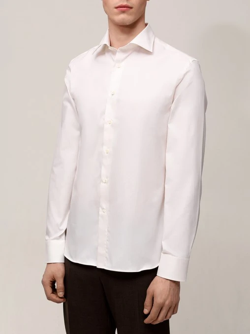 Рубашка Slim Fit хлопковая CANALI