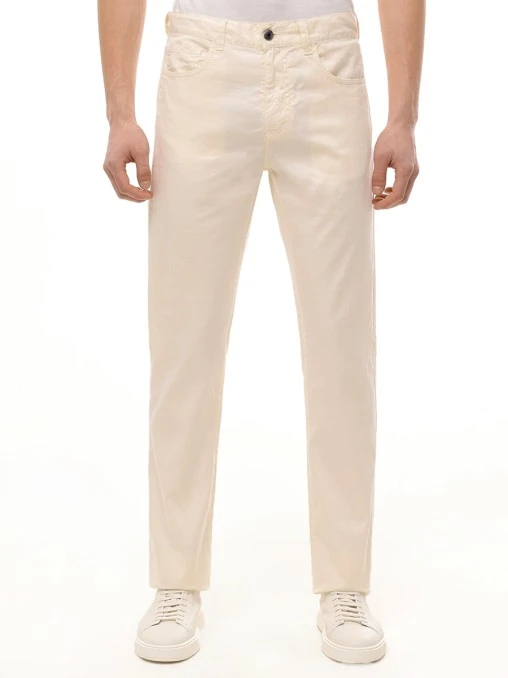 Джинсы Regular Fit из лиоцелла CANALI
