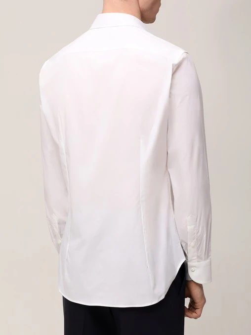 Рубашка Slim Fit хлопковая CANALI
