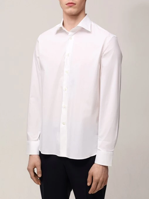 Рубашка Slim Fit хлопковая CANALI