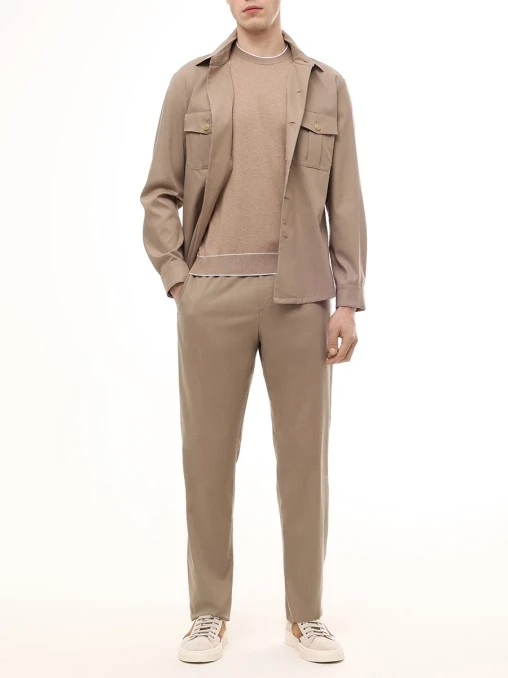 Рубашка из лиоцелла CANALI