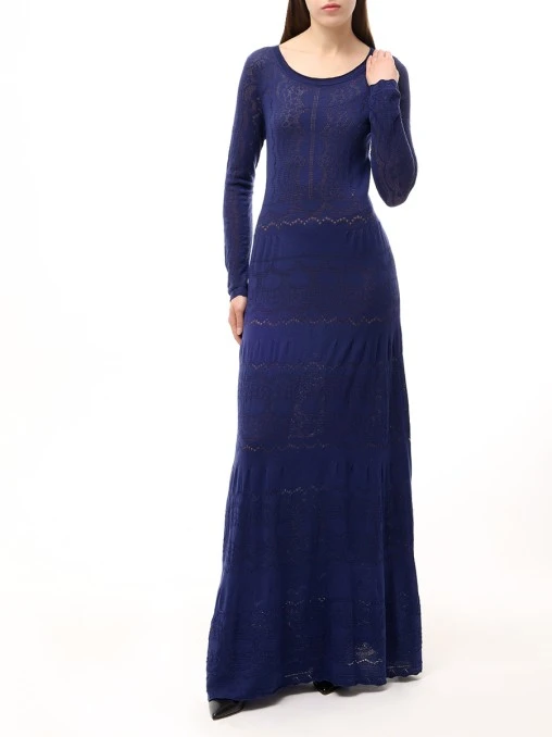 Платье шерстяное ALBERTA FERRETTI