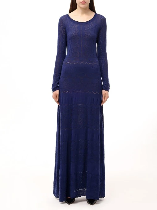 Платье шерстяное ALBERTA FERRETTI