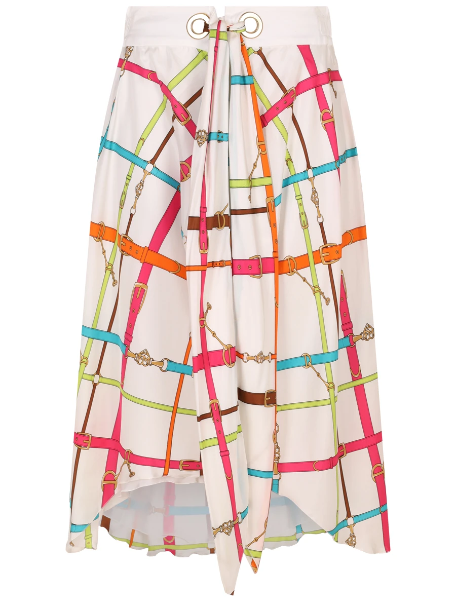 Юбка шелковая