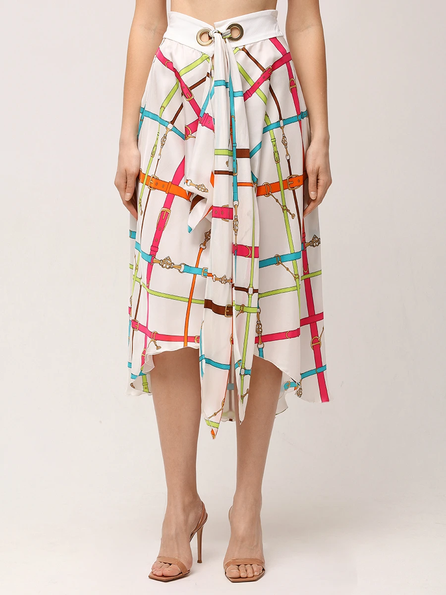 Юбка шелковая