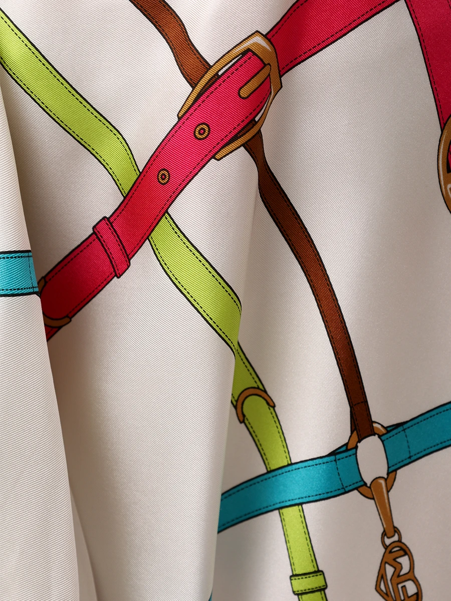 Юбка шелковая