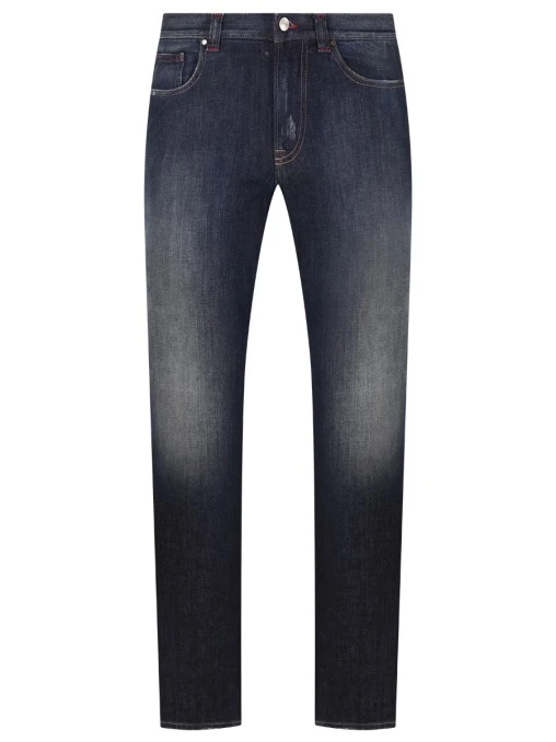 Джинсы Slim Fit хлопковые ETRO