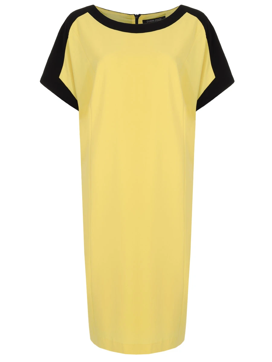 Платье комбинированное