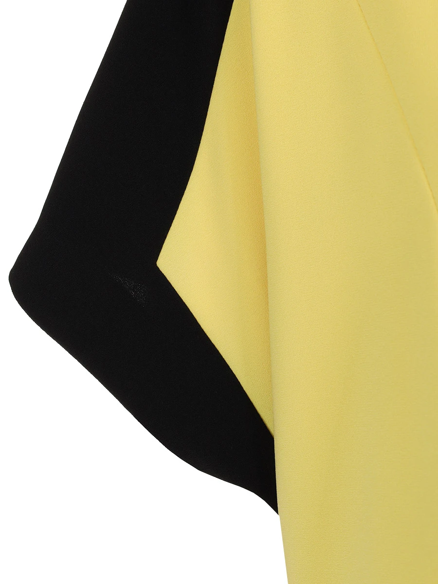 Платье комбинированное