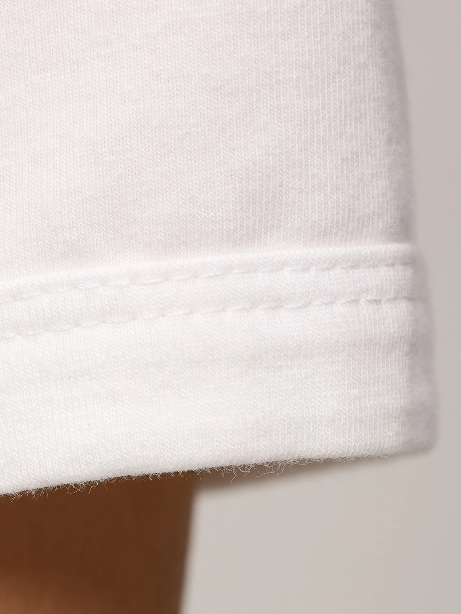 Футболка однотонная