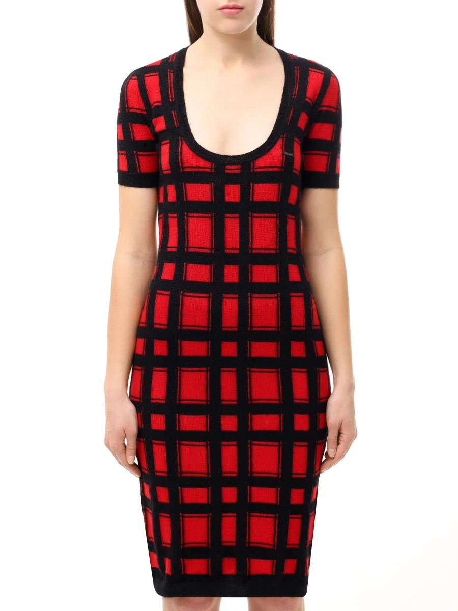 Платье из ангоры и шерсти