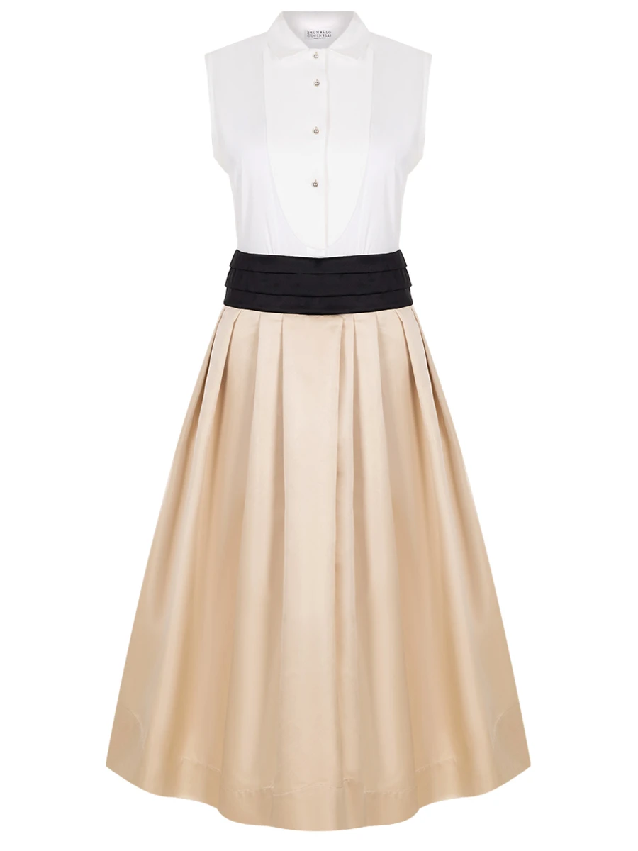 Платье шелковое