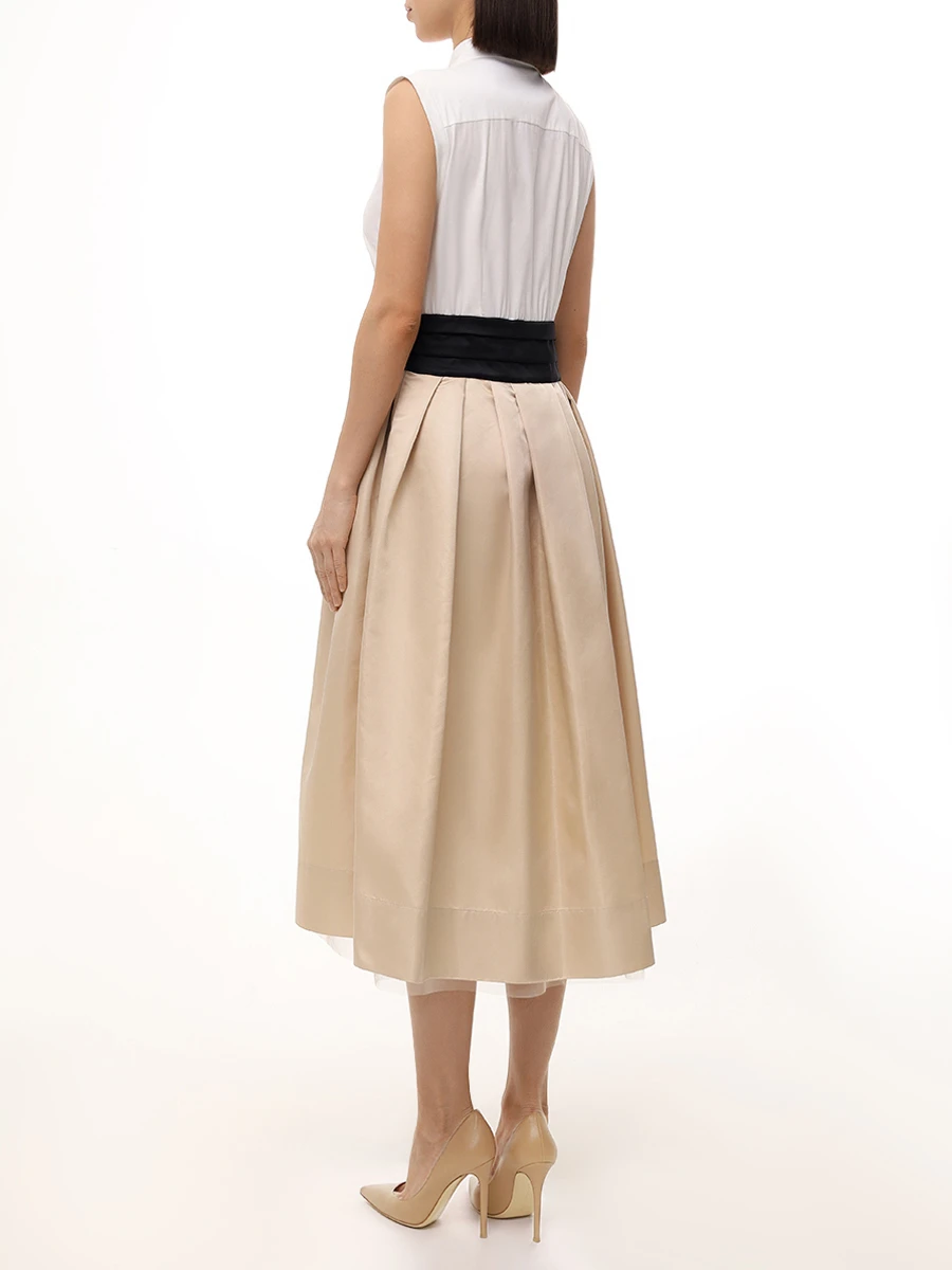 Платье шелковое