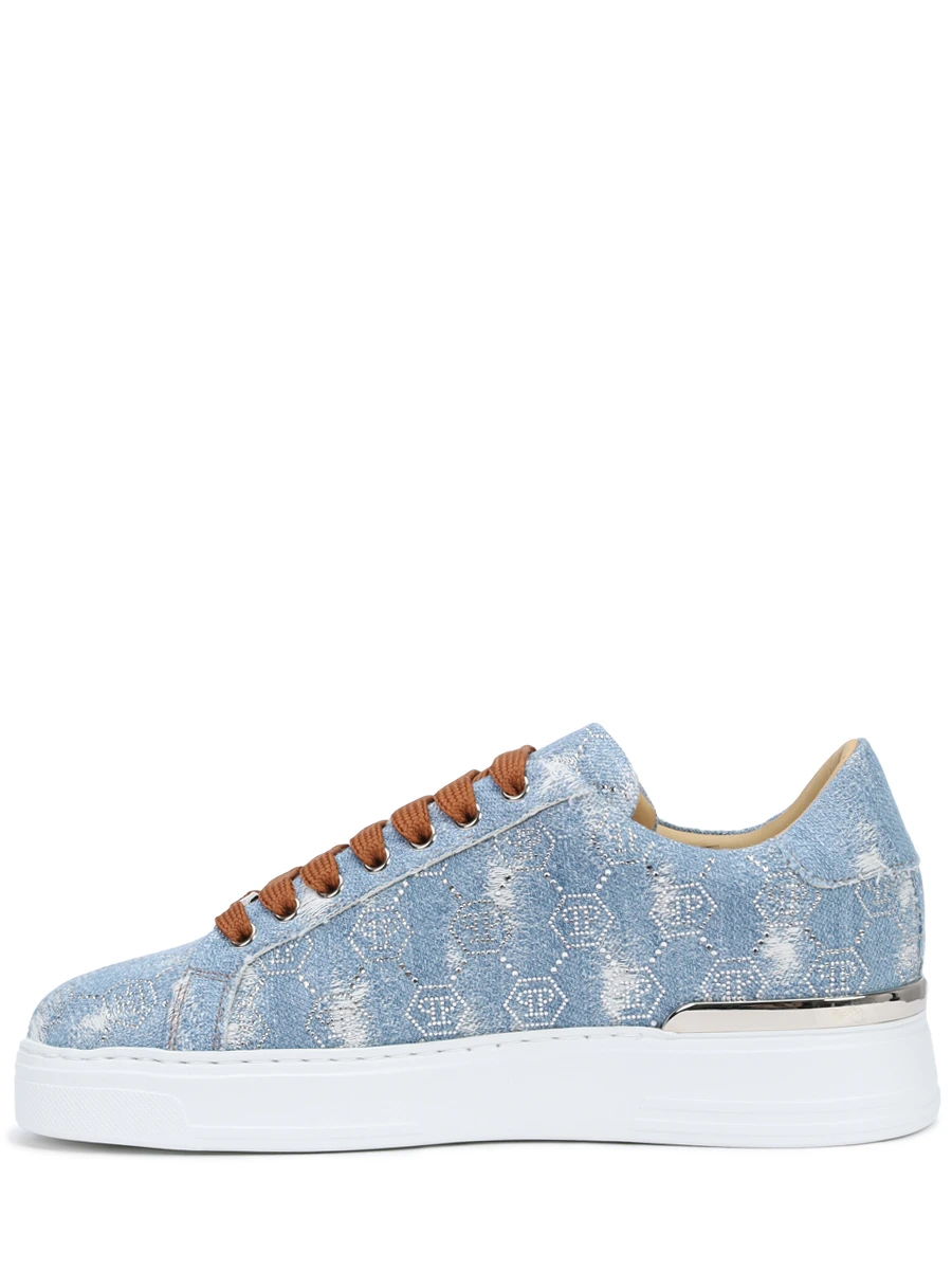 Кеды джинсовые