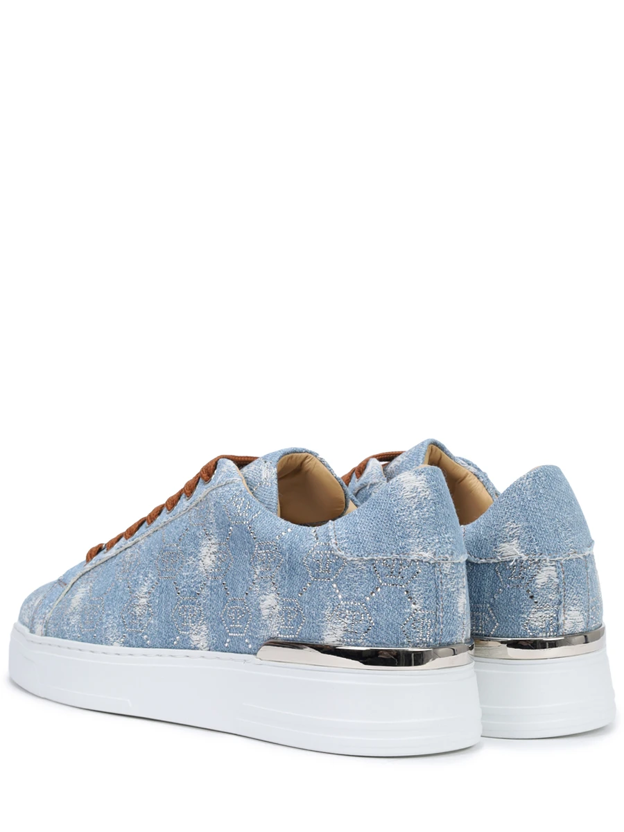 Кеды джинсовые