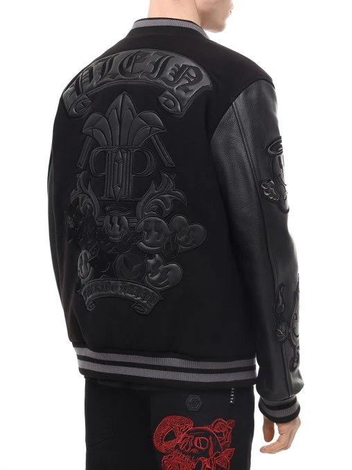 Бомбер комбинированный PHILIPP PLEIN