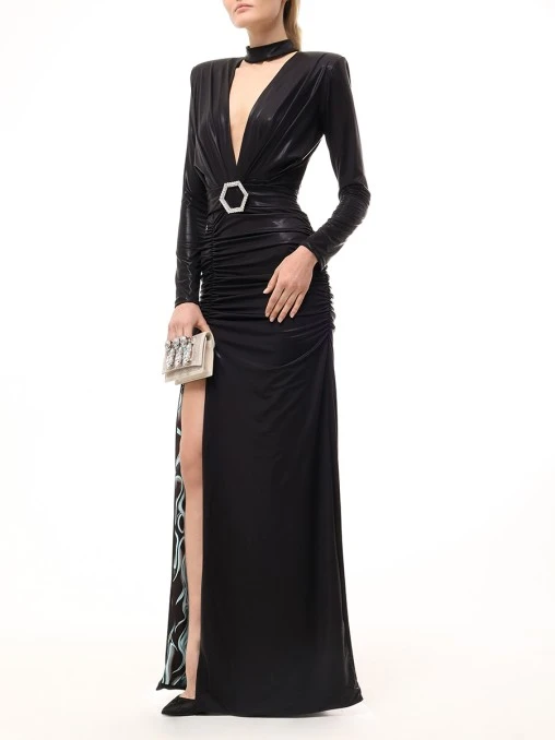 Платье с разрезом PHILIPP PLEIN