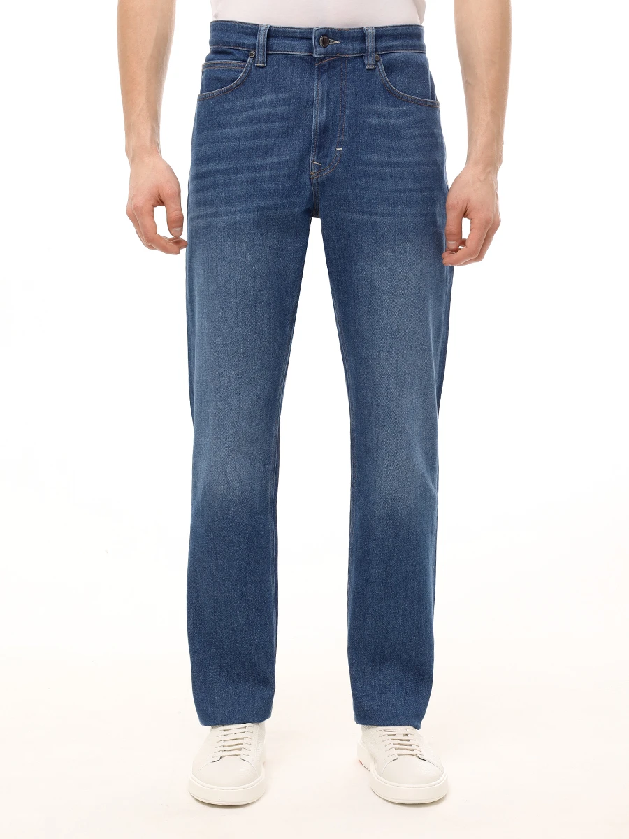 Джинсы Regular Fit хлопковые Brian