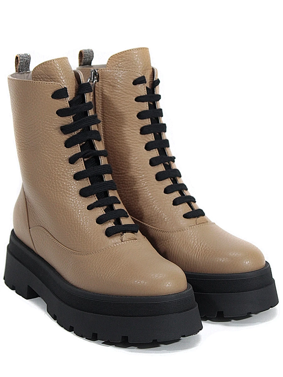 Ботинки кожаные