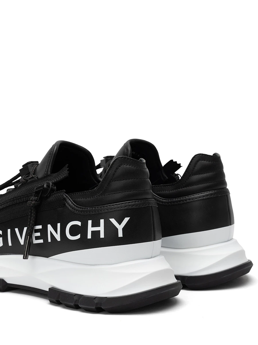 Кроссовки кожаные