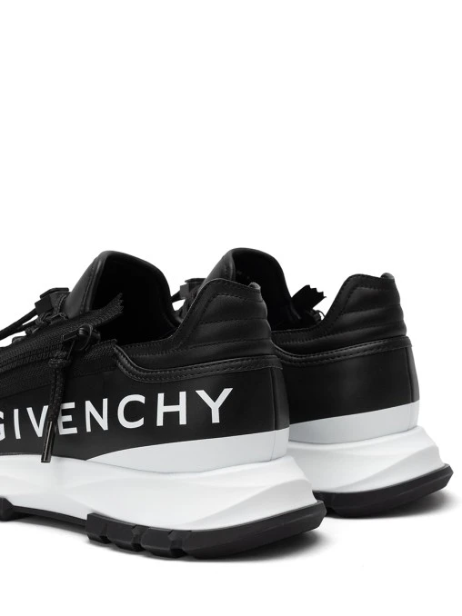 Кроссовки кожаные GIVENCHY