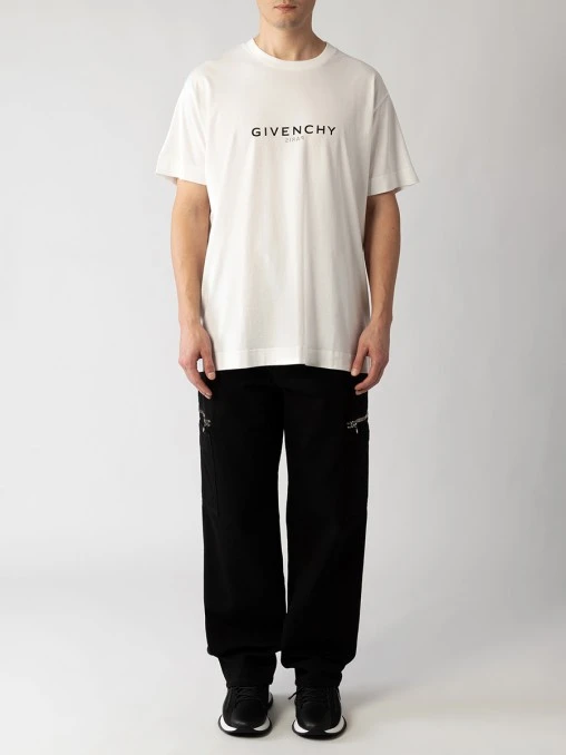 Футболка хлопковая GIVENCHY