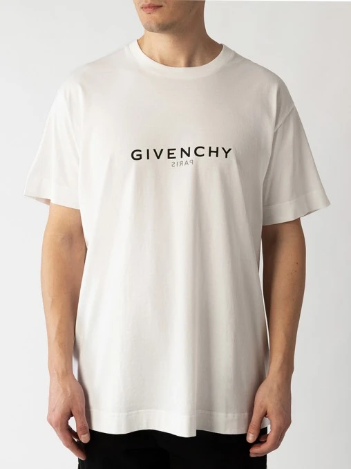 Футболка хлопковая GIVENCHY