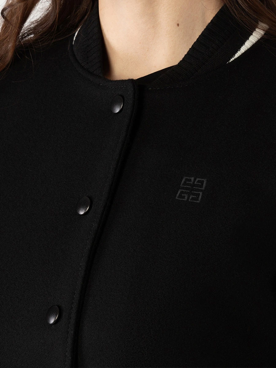 Бомбер комбинированный