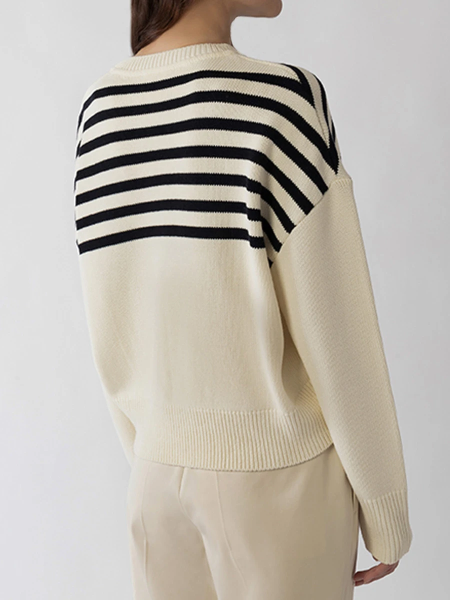 Джемпер в полоску