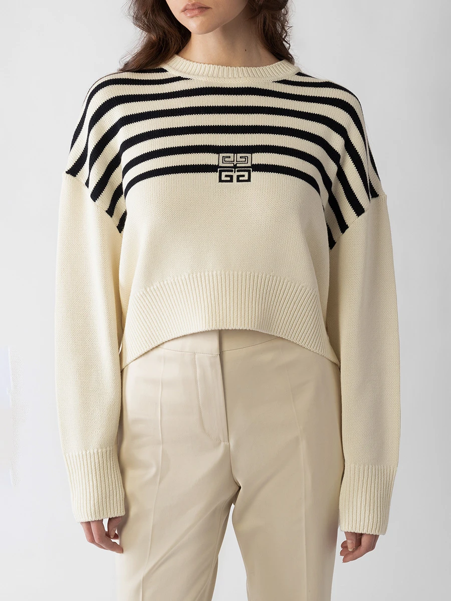 Джемпер в полоску