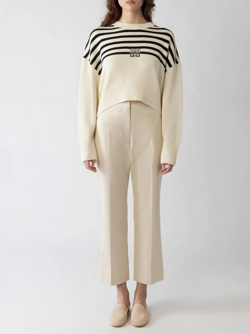 Джемпер в полоску GIVENCHY