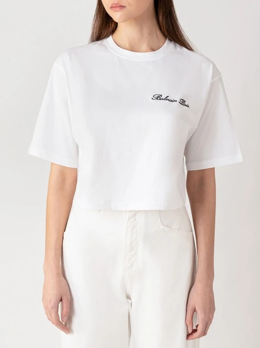 Футболка хлопковая BALMAIN