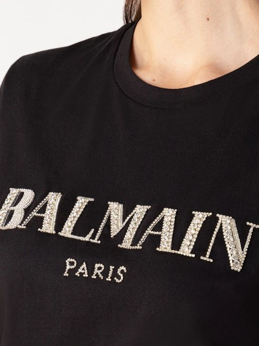 Футболка хлопковая BALMAIN