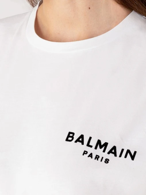 Футболка хлопковая BALMAIN