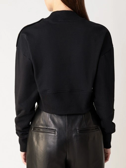 Толстовка хлопковая BALMAIN