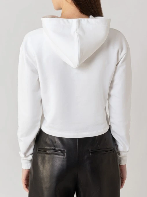 Худи хлопковое BALMAIN