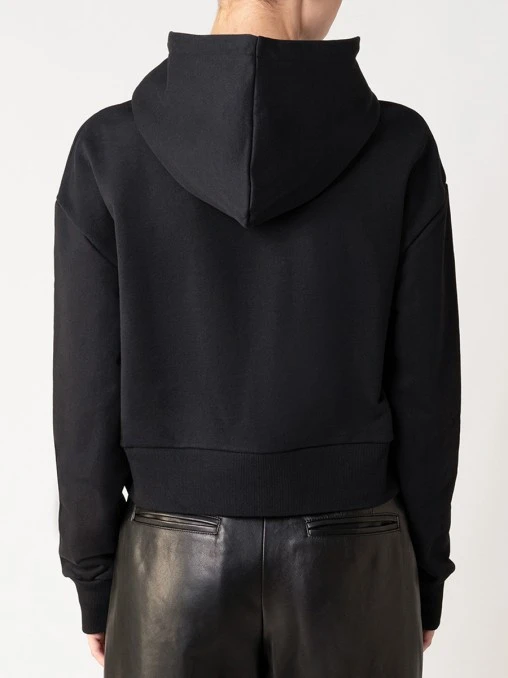 Худи хлопковое BALMAIN