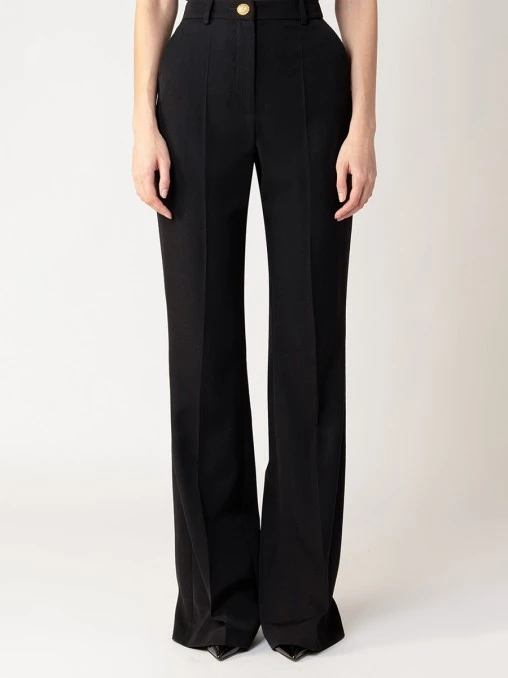 Брюки шерстяные BALMAIN