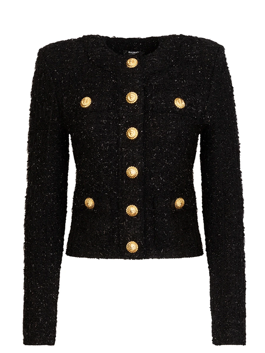 Жакет твидовый