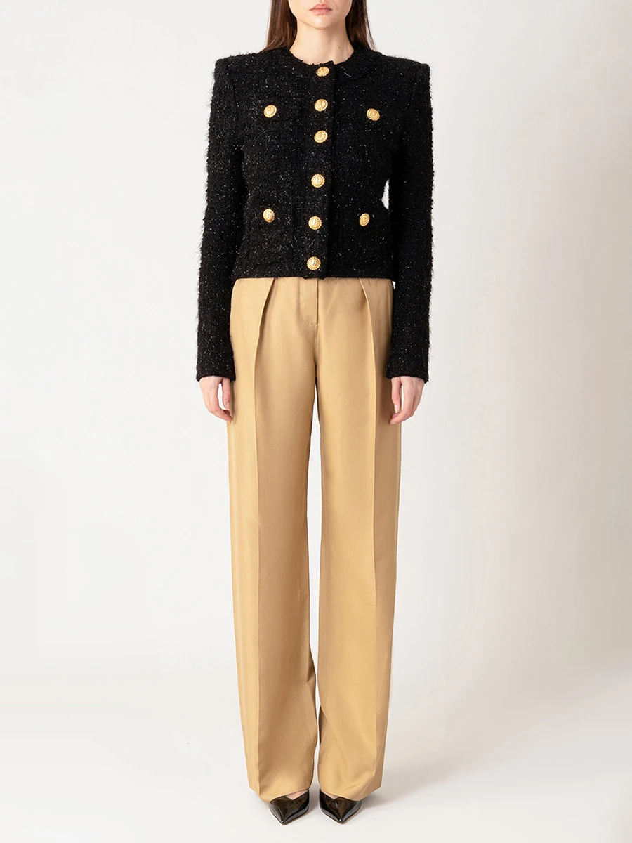 Жакет твидовый