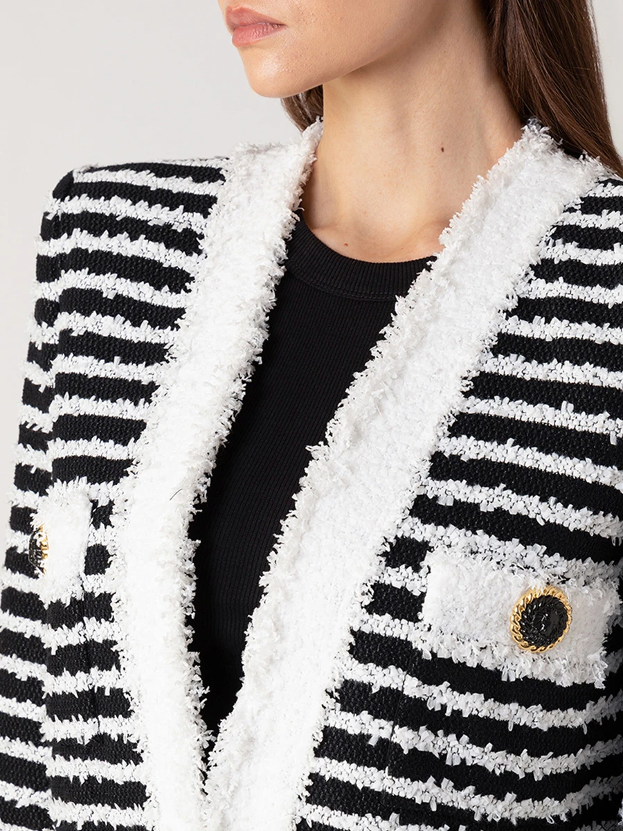 Жакет твидовый