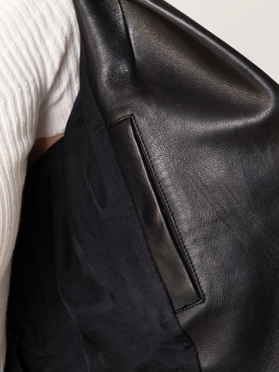 Куртка-косуха кожаная