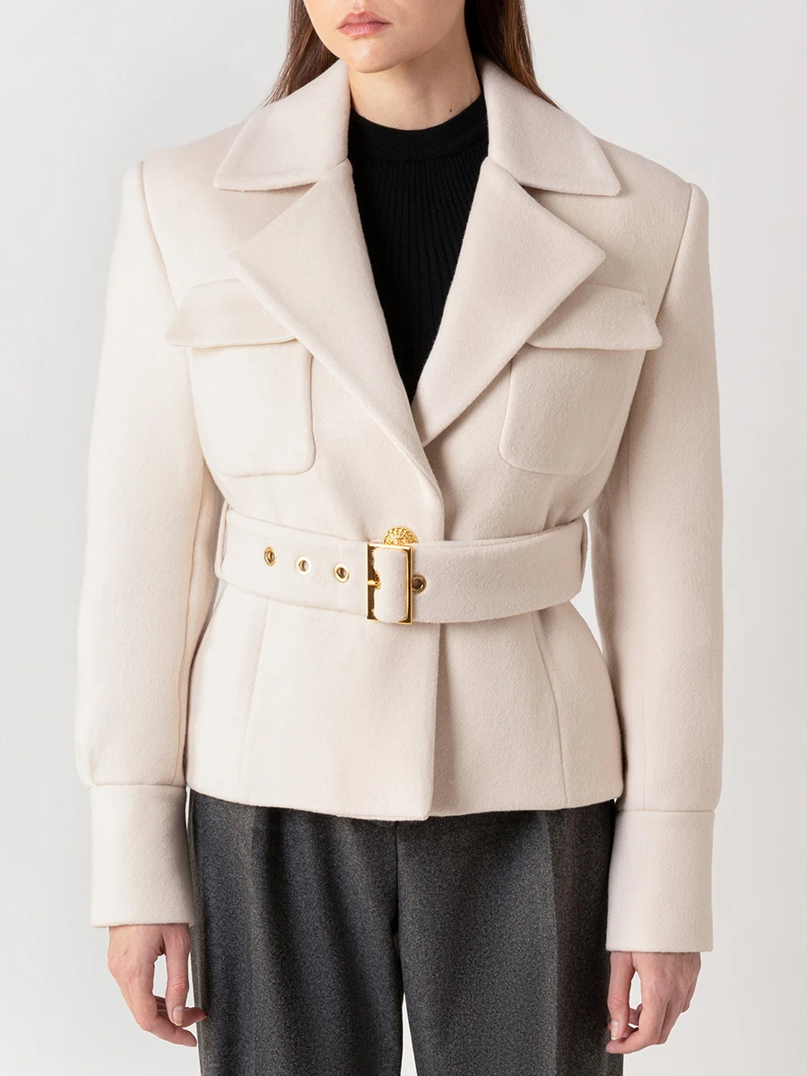 Куртка шерстяная