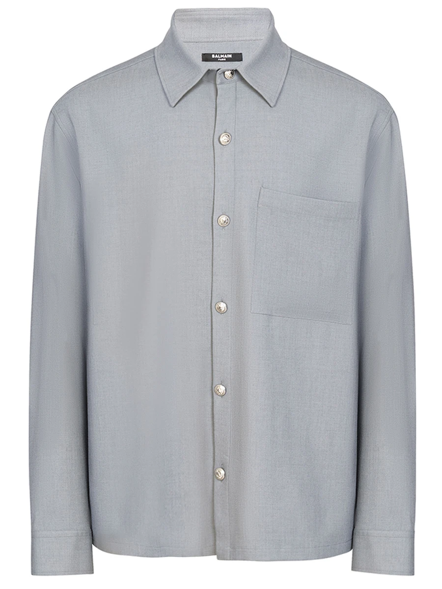 Рубашка из вискозы и шерсти