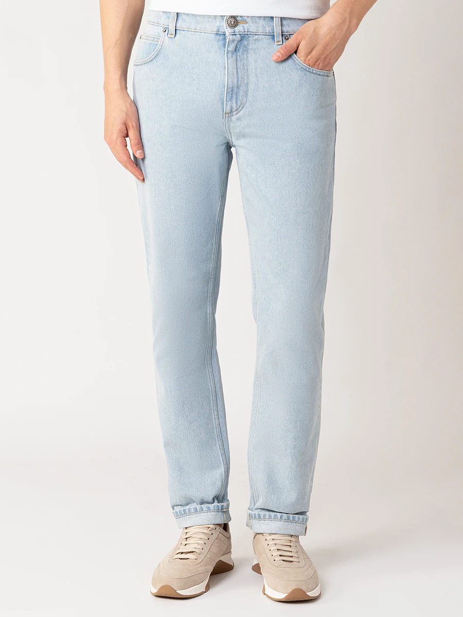 Джинсы хлопковые