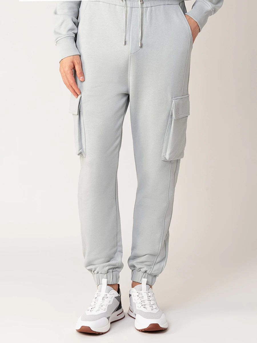 Брюки-карго хлопковые