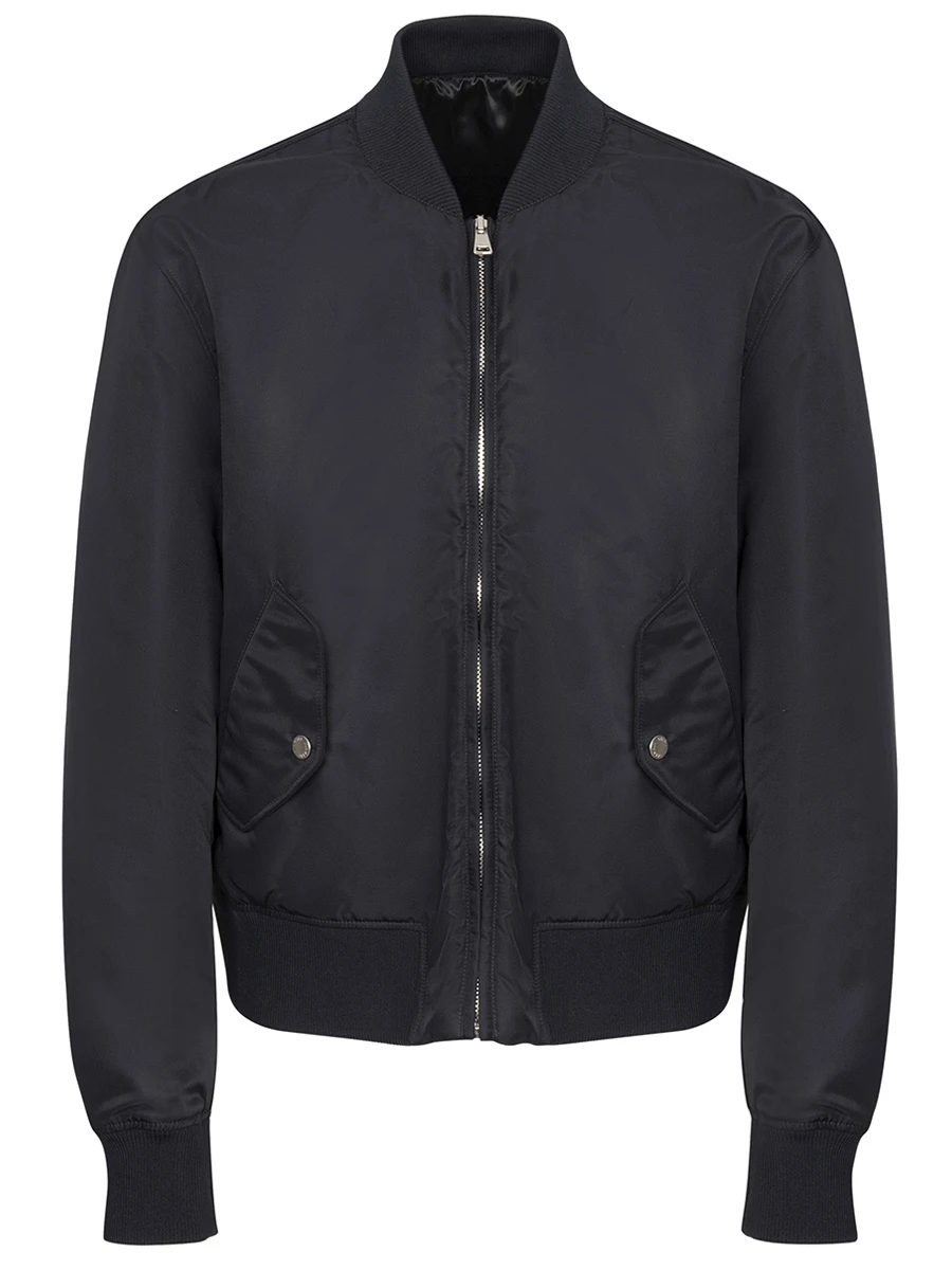 Бомбер однотонный