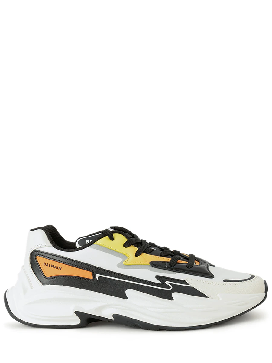 Кроссовки кожаные