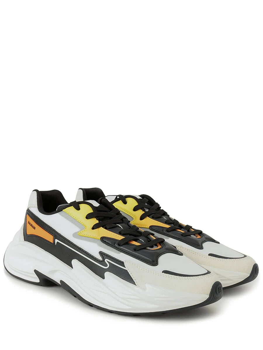 Кроссовки кожаные