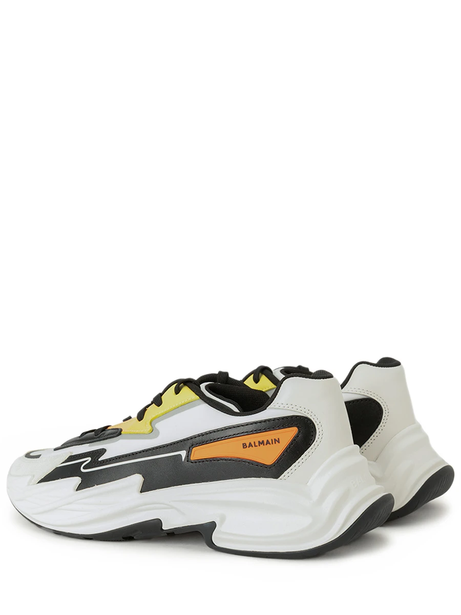 Кроссовки кожаные